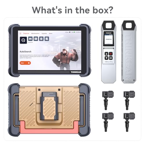 THINKSCAN 689BT TPMS Combos, Professional OBD2 Scanner Diagnostic Tool with TPMS, Activate/Read/Learn Sensor Tool with VENU iPro, Programming Sensors(Pack in 315/433MHz VENU5) Only