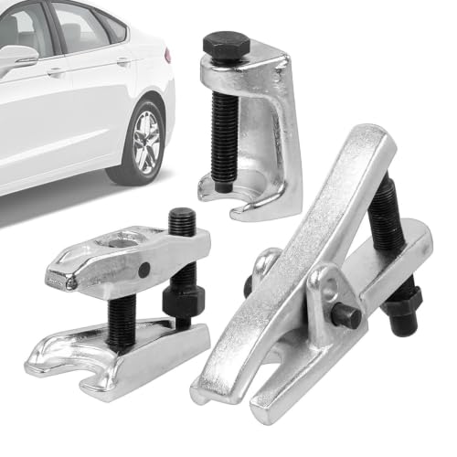Ball Joint Separator 3-Piece Alloy Universal Automotive Accessories | Car Tie Rod End Remover Ball Joint Puller for Truck RV SUV Sedan Home Garage Workshop Repair