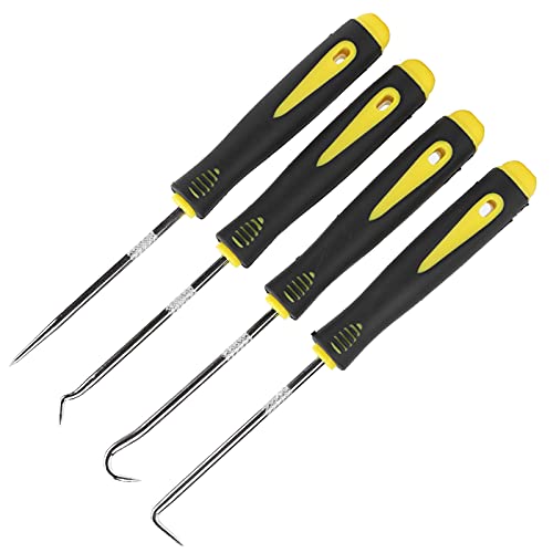 Precision Pick and Hook Set, Automotive Pick Tool Set for Car Auto Oil Seal O Ring Seal Gasket Pick Mini Hooks Puller Remover Perfect for Electronic Tools Extended Tool Life