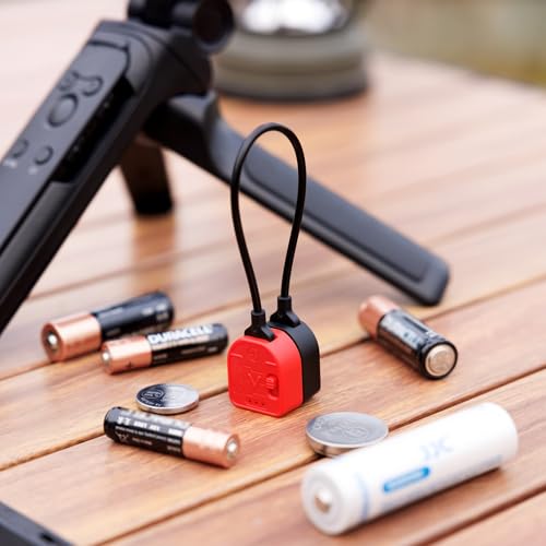 Portable Magnetic Battery Tester for AA AAA C CR2032, Compact Universal Battery Checker with 3 Indicator Lights for CR2025 CR2450 LR44 Double Triple A D 1.5V 3V 3.7V Button Coin Cell Household Battery - size: (1 PACK)Battery Tester for AA AAA C CR2032 & M