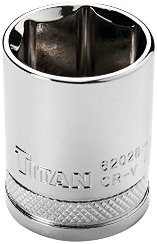Titan 62028 1/2" Drive 6 Pt. Socket - 7/8" - size: 7/8"