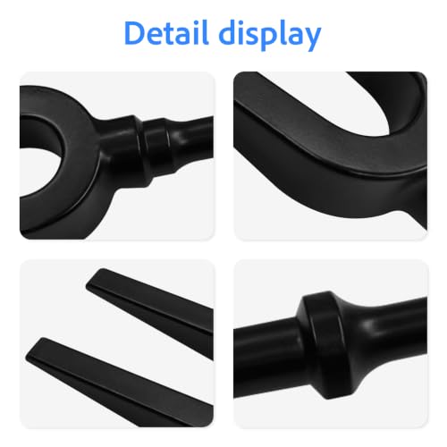 Pneumatic Separating Fork Set 17mm 24mm For Air Hammer Ball Joint Fork | Joint Separator Pickle Fork Air Hammer Breaker Bits For Air Hammer For Ball Joints Tie Rods Pitman Arms Shank Pneumatic Tool