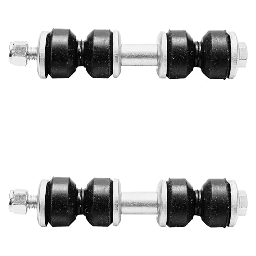 Detroit Axle - Front 4pc Struts Sway Bars for 02-07 Buick Rendezvous, 01-05 Pontiac Aztek, 2 Struts w/Coil Spring 2 Stabilizer Sway Bars 2001 2002 2003 2004 2005 2006 2007 Replacement Suspension Kit - size: 4QS2400016/Sway Kit