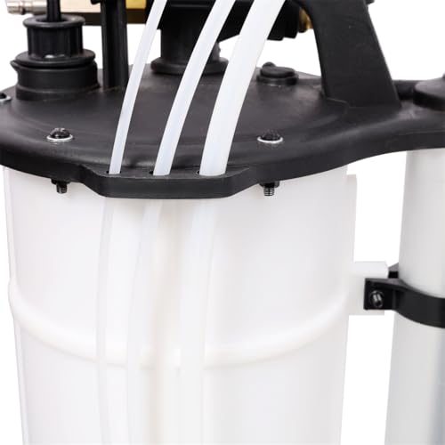 Pneumatic/Manual Oil Extractor Pump, Oil Changer Vacuum Fluid Evacuator Extractor for Automotive Fluids Vacuum Evacuation (9L) - size: 9L