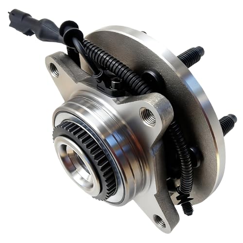515079 Front Wheel Bearing Hub Assembly for 2004 2005 2006 2007 2008 F-150 F150 Expedition, 2003-2008 Lincoln Navigator Mark LT 4WD (2PCS) - size: 515079