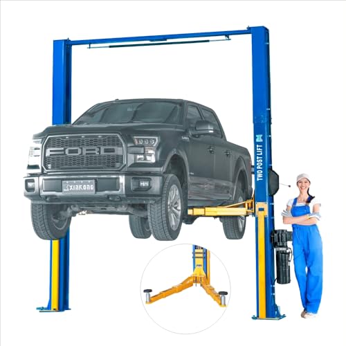 XK-1300L Overhead Auto Lift 3+3 Enhanced Lifting Arm 220V Car Lift Capacity 13000 Lbs Truck Hoist with 36 Months Parts Replacement - color: Model 1300L-220V