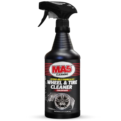 MA5X Wheel and Tire Cleaner | Concentrated, Brake Dust Remover | Wheel Cleaner Spray | 32oz Bottle | Pack of 1 - size: 32 Fl Oz (Pack of 1)