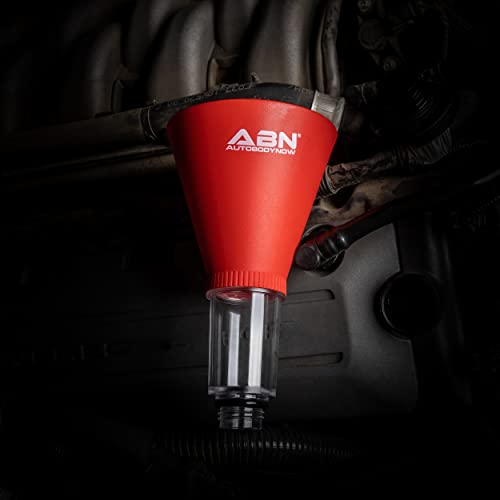 ABN Automotive Engine Oil Funnel - Compatible with Honda and Nissan for No Spill Oil Change - size: Honda & Nissan