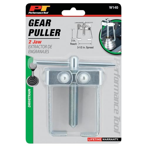 Performance Tool W140 2-Jaw Gear Puller, 3-1/2 - style: 2 Jaw | 3" Reach | 3.5" Spread