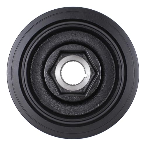 MOTOKU Engine Harmonic Balancer Crankshaft Pulley | for Honda Element 2003-2006, CR-V 2002-2006, Accord 2003-2005, for Acura TSX 2004-2008, RSX 2002-2006