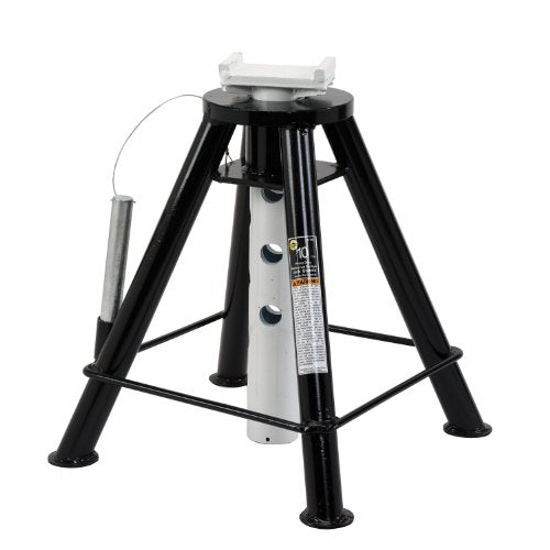Omega 32105B Black Heavy Duty Jack Stand - 10 Ton Capacity