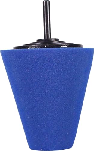 Vonixx Foam Polishing Cone Kit Set for Drill (Cutting, Polishing and Finishing) - polishing Process of Wheels, Chrome, Aluminum and Metal Parts, Exhaust Tips, Grills
