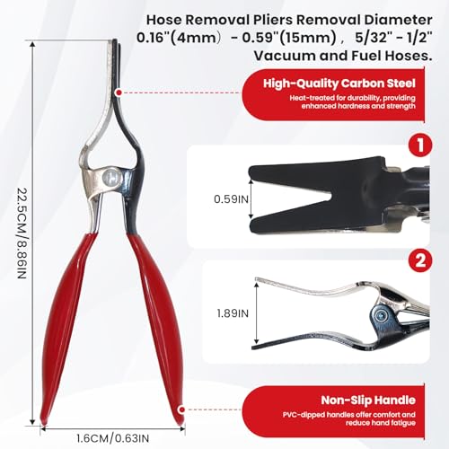CV Axle Boot Clamp Tool Relay Puller Plier Tool For Auto UTV ATV Repair | CV Boot Clamp Plier CV Axle Boot Clamp Pliers Hose Removal Plier Relay Puller Pliers