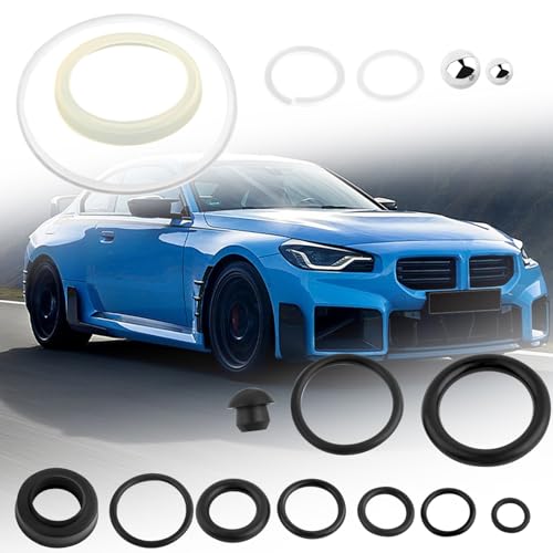 16PCS Floor Jack Repair Sealing Tool Kit,3 Ton Floor Jack O Ring Kit with Oil Filler Plug for Improved Sealing of Hydraulic Systems,Standard Car Accessories Floorr Jack Parts