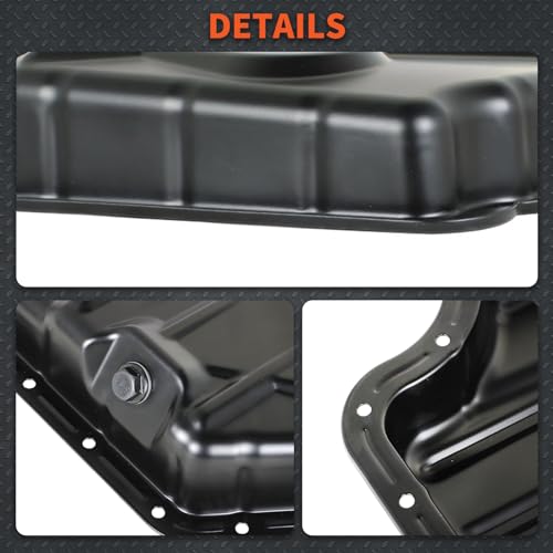 labwork Engine Oil Pan Sump with Drain Plug Replacement for Grand Caravan 2011-2020 Replacement for Journey 2011-2019 3.6L 264356 5184404AF