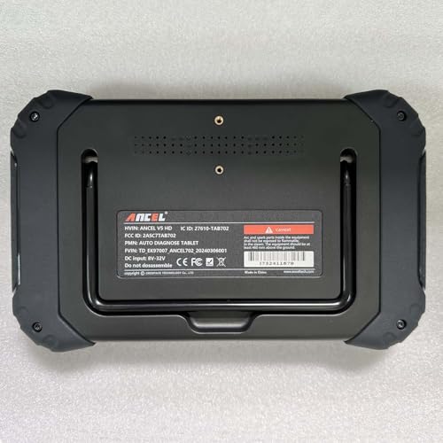 ANCEL V5HD PRO Heavy Duty Truck Scanner, Diesel Diagnostic Tool with DPF Regen & Bi-Directional Control, Full System Scan for Cummins Detroit Caterpillar Volvo Paccar, for Fleets & Truck Owners - style: V5HD PRO