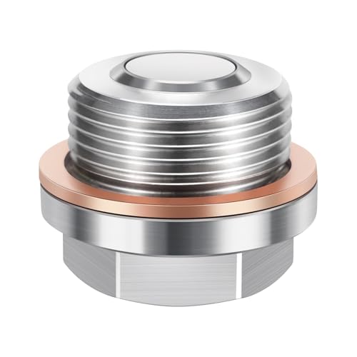 M20x1.5 Engine Oil Drain Plug Stainless Fit for Subaru 98-13 Forester, 93-14 Impreza, 90-19 Legacy, 08-14 Tribeca, 13-21 WRX STI, Stainless Steel Magnetic Oil Pan Drain Plug - size: M20 x 1.5