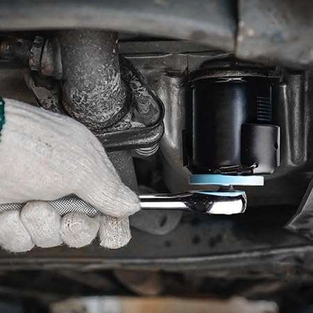DURATECH Adjustable Oil Filter Wrench, Universal, 3/8" Drive | 2-1/2 to 3-1/8 Inches, Cap Style Filters, Small to Medium-Sized, Oil Filter Removal Tool - size: 2-1/2 to 3-1/8 Inches