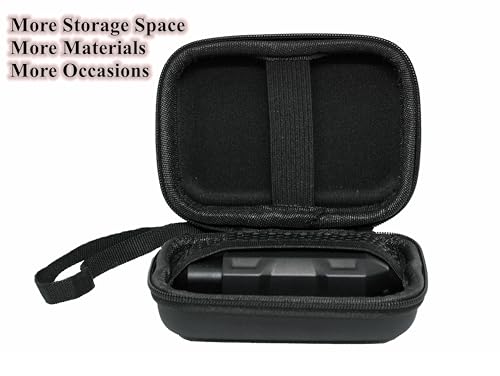 Topdon Scanner case Bluetooth OBD2 Car Scan Tool Code Reader Diagnostic Tool Bag,Key Matching Instrument Bag, Storage Holder Box for USB Cables,Compatible with Topscan/Carpal/XTOOL A30M (Bag Only)