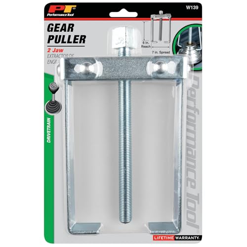 Performance Tool W139 2-Jaw Gear Puller, 6-Inch Reach, 7-Inch Spread - style: 2 Jaw | 8" Spread | 6" Reach