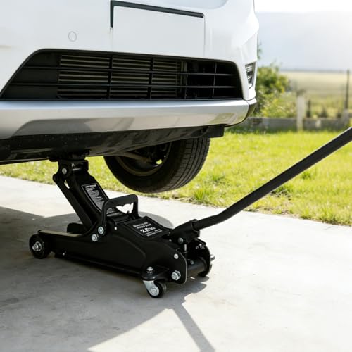 2.5 Ton Low Profile Hydraulic Aluminum Floor Jack and Car Truck Tire Change Lift for High Body Frame Cars
