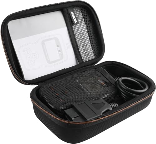 ANCEL Waterproof Storage Case Bag for HD100 Heavy Duty Truck Scanner and Other Testers - Durable Zipper Carry Box (8.66’’ x 6.22’’ x 3.15’’) - style: Case for Hd100
