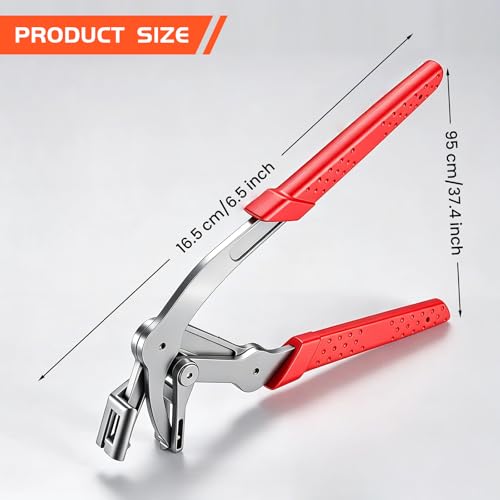 Auto Fastener Clip Removal Pliers, Car Clip Pliers & Trim Removal Tool, Auto Panel Clips Removal Tool, for Automotive Fasteners & Door Panel, Fender Liner & Dashboard Push Pin, Damage-Free Interior
