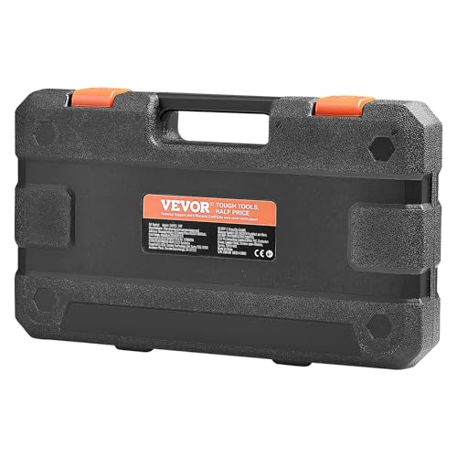 VEVOR Torx Bit Socket Set, 34-Piece Solid Star and Tamper Proof T6-T70, S2 Alloy Steel and Cr-V Steel, 1/4 in, 3/8 in, and 1/2 in Drives, with Enhanced Storage Case, Torx Sockets for Hand Use - style: 34 PCS Torx