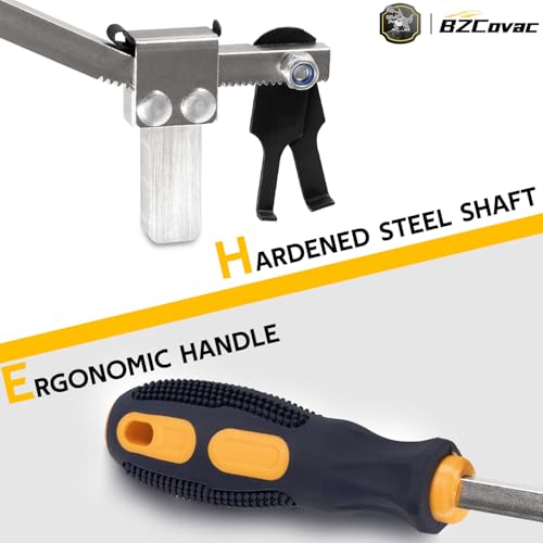 Shaft Type Seal Puller, Universal Seal Removal Tool for Camshaft and Crankshaft Seals with Adjustable Locking Fulcrum, Replace for Lisle 58430 SP009