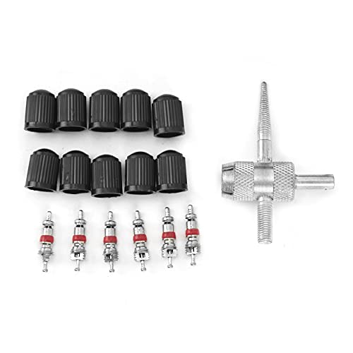 Motorcycle Tire Spoons Kit, Detachable Professional Tire Changing Kit Wheel Puller Tool Valve Stem Puller for Motorcycles Bike and Atvs