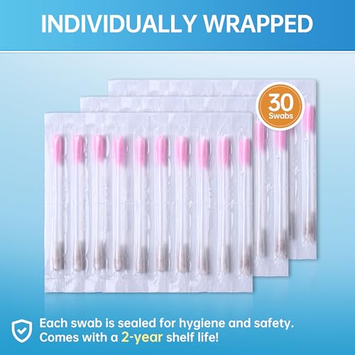 AAwipes Lead Test Kit All-in-1 30 Swabs Results in 30 Seconds at Home Lead Testing Kit for Paint Convenient Use No Vinegar or Water Needed