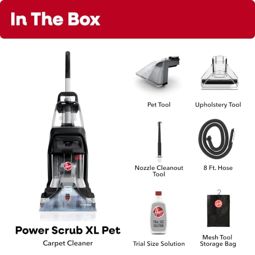 Hoover PowerScrub XL Pet Carpet Cleaner Machine for Carpet and Upholstery - style: PowerScrub XL