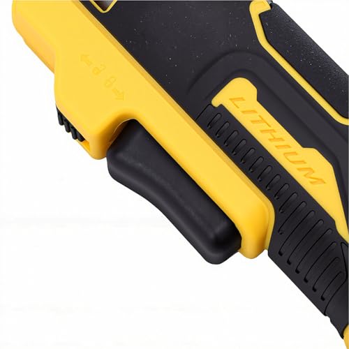 Goshyda Cordless Ratchet Wrench in Electric Wrench 74ft Lbs Torsion with 6 3 Inch Reinforced Head and Adapters for Automotive Repair Tight Spaces