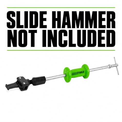 OEMTOOLS 27059 Pilot Bearing Puller Attachment For Slide Hammer, 2-Jaw Puller Pilot Bearing Removal Tool, Fits 5/8 x 18, 3/4 x 16 Thread Rods, Slide Hammer Extension Compatible With OEMTOOLS 27033 - style: Pilot Bearing Puller Attachment