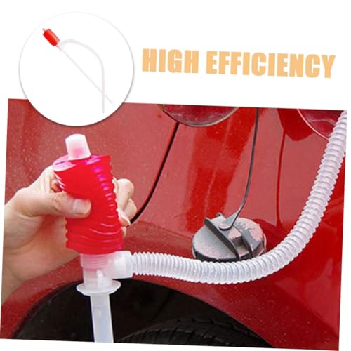 Car Oil Pump Kit Siphon Pump and Water Transfer Hose Easy Operation for Car Maintenance