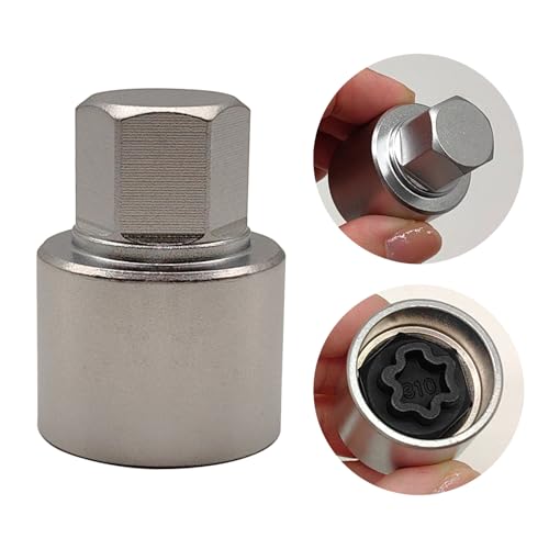 310 Wheel Locking Nut Key for Mercedes Benz, Lug Nut Removal Tool | Wheel Lock Nut Socket Adapter, Anti-Theft Screw Remover, Hand Repair Tool, Tyre Fitting, garage - color: Scoket 310
