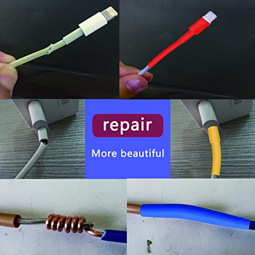 Wire Heat Shrink Tubing Kit + Mini Heat Gun for Shrink Tubing + 328pcs 2:1 Wire Shrink Wrap Tubing + for Wires,Shrink Wrap and Cable Repair. - size: Shrink Ratio 2:1