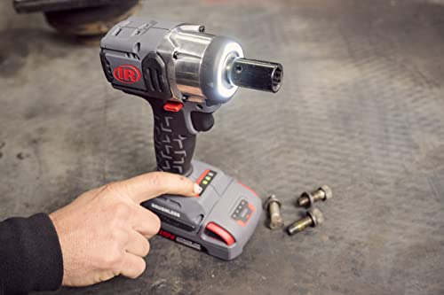 Ingersoll Rand W3151-K22 20V 1/2" Cordless Impact Wrench 2 Battery Kit, Mid-Torque, Compact, Pistol Grip - size: 1/2" Drive, style: 2-Battery Kit