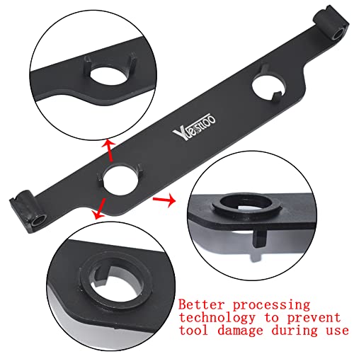 Camshaft Actuator Locking Timing Tool Kit, Compatible with GM Ecotec Buick Chevrolet GMC Ecotec 2.0 2.4 Engine, Replace EN48953, Cam Phaser Retainer Water Pump Sprocket Retainer Holding Tool - size: For GM 2.0 2.4