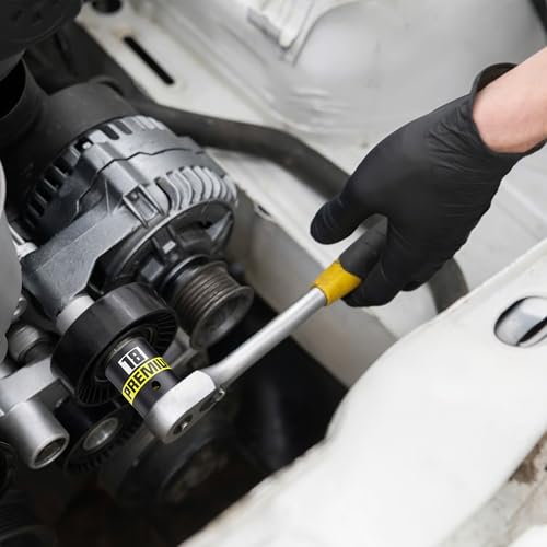 13-Piece 3/8" Drive Shallow Impact Socket Set, 7-19mm, Semi-Deep Sockets, CR-V, Socket Set for Automotive and Home, Metric, 6 Point Socket Set for Automotive and Home - size: 3/8" 13pcs Metric Shallow