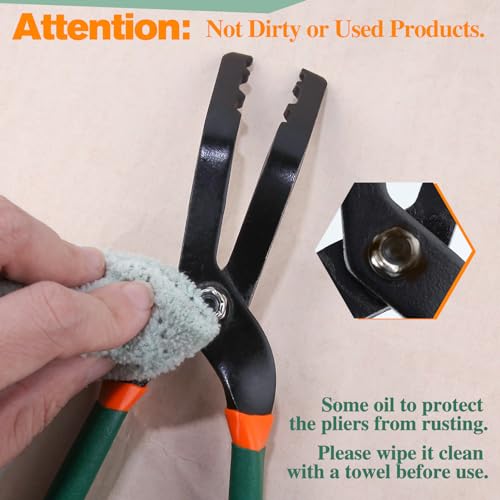 SPEEDWOX 45 Degree Trim Clip Pliers - Panel Clip Removal, Push Pin, Car Opener Kit - For Plastic & Metal Buckles, Car Decorative Mats & Doors - size: 45 degree
