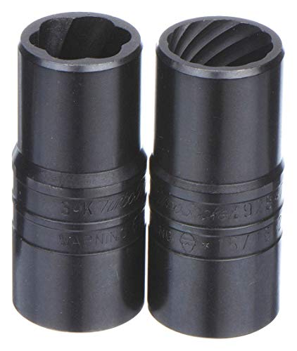 SK Tools USA 1/2" Drive, 2 Piece TurboSocket Wheel Removal Kit: 19MM - 24MM & 3/4" - 15/16" | 920