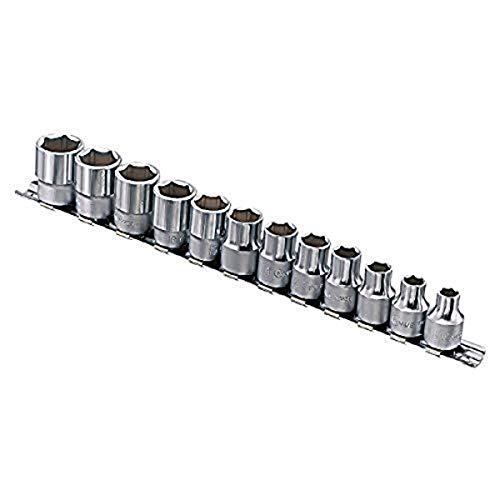 Genius Tools 12 Piece 3/8" Dr. Metric Hand Socket Set GS-312M