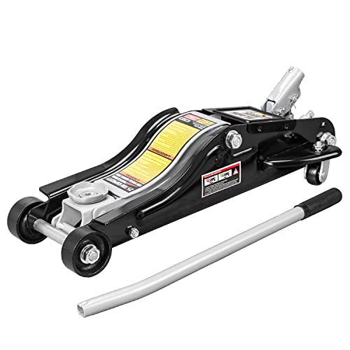 Torin Black Jack AT825010BJ Low Profile Floor Jack, 2.5 Ton (5,000 lb) Capacity