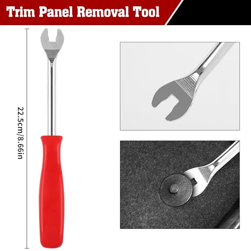 TOOLEAGUE 5Pcs Joint CV Boot Clamp Tool Pliers Set | Hose Clamp and Clic-R Type Pliers,Auto Trim Removal Tool with Storage Bag for Car ATV UTV