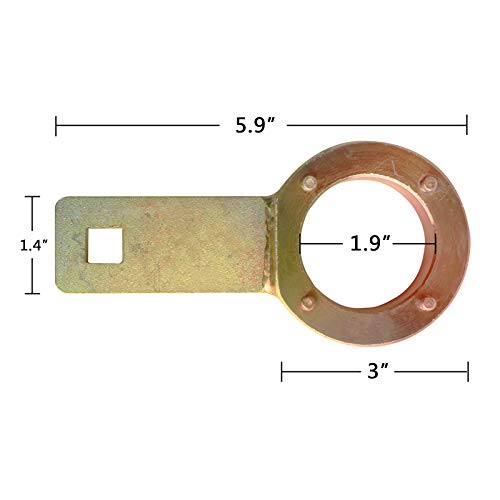 BELEY T10355 Crankshaft Pulley Holding Wrench 4 Vibration Damper Tool for VW Audi Seat Skoda 1.8 2.0 TSI TFSI