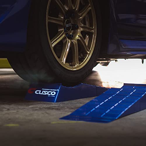 Cusco Jack Assist Ramp Set Low Down Slope Blue Seperate Type A517 SL99 - (4 Pack)