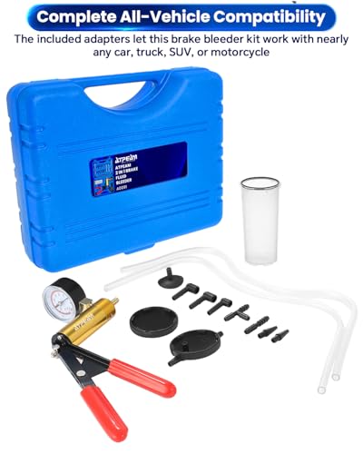 ATP 2 in 1 Brake Fluid Bleeder Oil Change Hand Held Vacuum Pump Tester Kit
