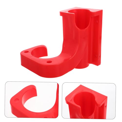 Zerodeko Modern Design Wall-Mounted Pressure Washer Wand Extension Car Wash Gun Holder - color: Red