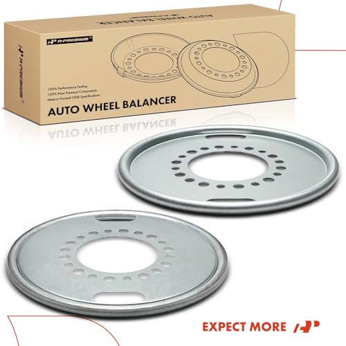 A-Premium 2Pcs Auto Wheel Balancer Compatible with Heavy Duty Trucks | for Heavy Duty Trucks/Bus/Motorhome Have 588 mm Wheel